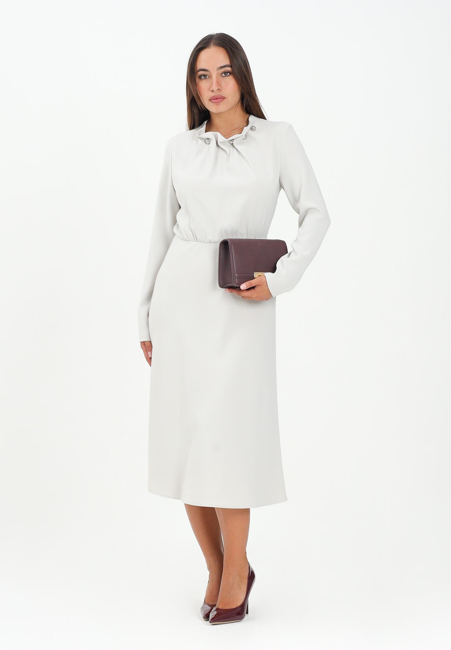 ARMANI EXCHANGE Abito midi beige da donna con borchie al collo XW000735AF16125 U1094 ARMANI EXCHANGE 