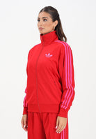 ADIDAS ORIGINALS Felpa con zip Adicolor Classic Firebird Loose rossa da donna JW3665  ADIDAS ORIGINALS 
