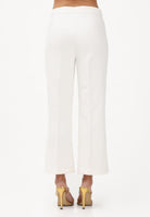 ONLY Pantalone cropped panna da donna 15364418 CLDA ONLY 