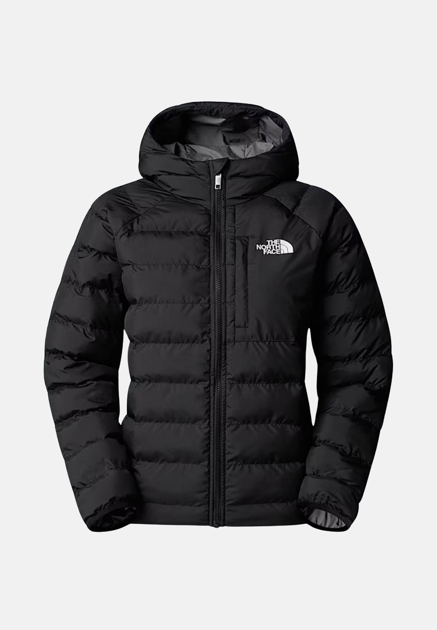 THE NORTH FACE Piumino reversibile Perrito nero e grigio per bambina e bambino NF0A88UEWOO1 . THE NORTH FACE 