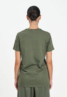 DIESEL T-shirt a manica corta verde militare per donna, ragazzi e bambini con logo J025010GRAI K513 DIESEL 
