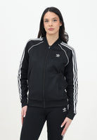 ADIDAS ORIGINALS Felpa con zip Adicolor Classics SST nera da donna IK4034  ADIDAS ORIGINALS 