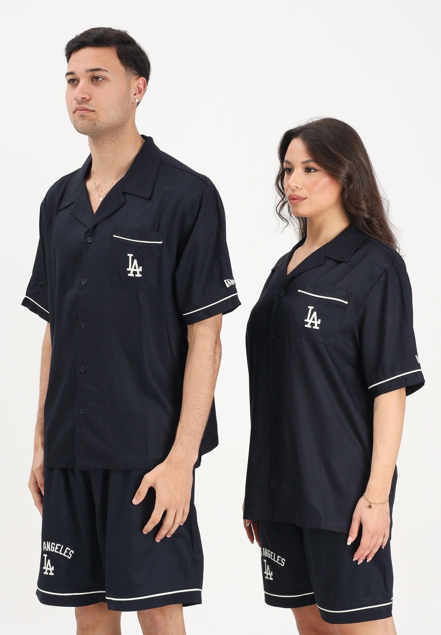 NEW ERA Camicia a manica corta LA Dodgers MLB Graphic Revere blu per uomo e donna 60856157 . NEW ERA 