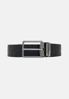 ARMANI EXCHANGE Cintura nera da uomo con logo all-over XM000677AF12133 UC001 ARMANI EXCHANGE 