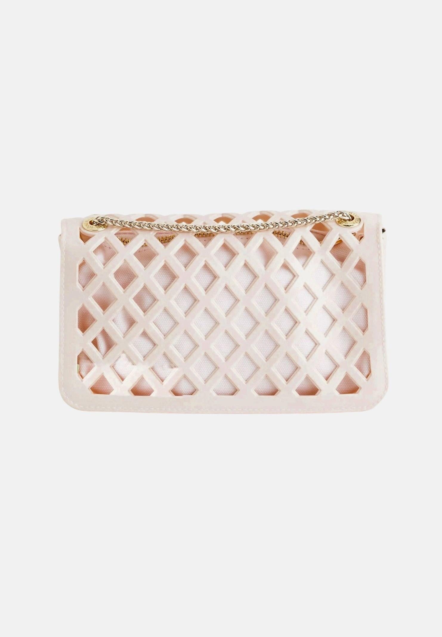 MARC ELLIS Borsa a tracolla FLAT-BASKET rosa cipria da donna FLAT-BASKET LIROLIGO MARC ELLIS 