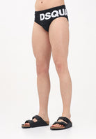 DSQUARED2 Slip mare Brief nero da uomo D7B2E5940 010 DSQUARED2 