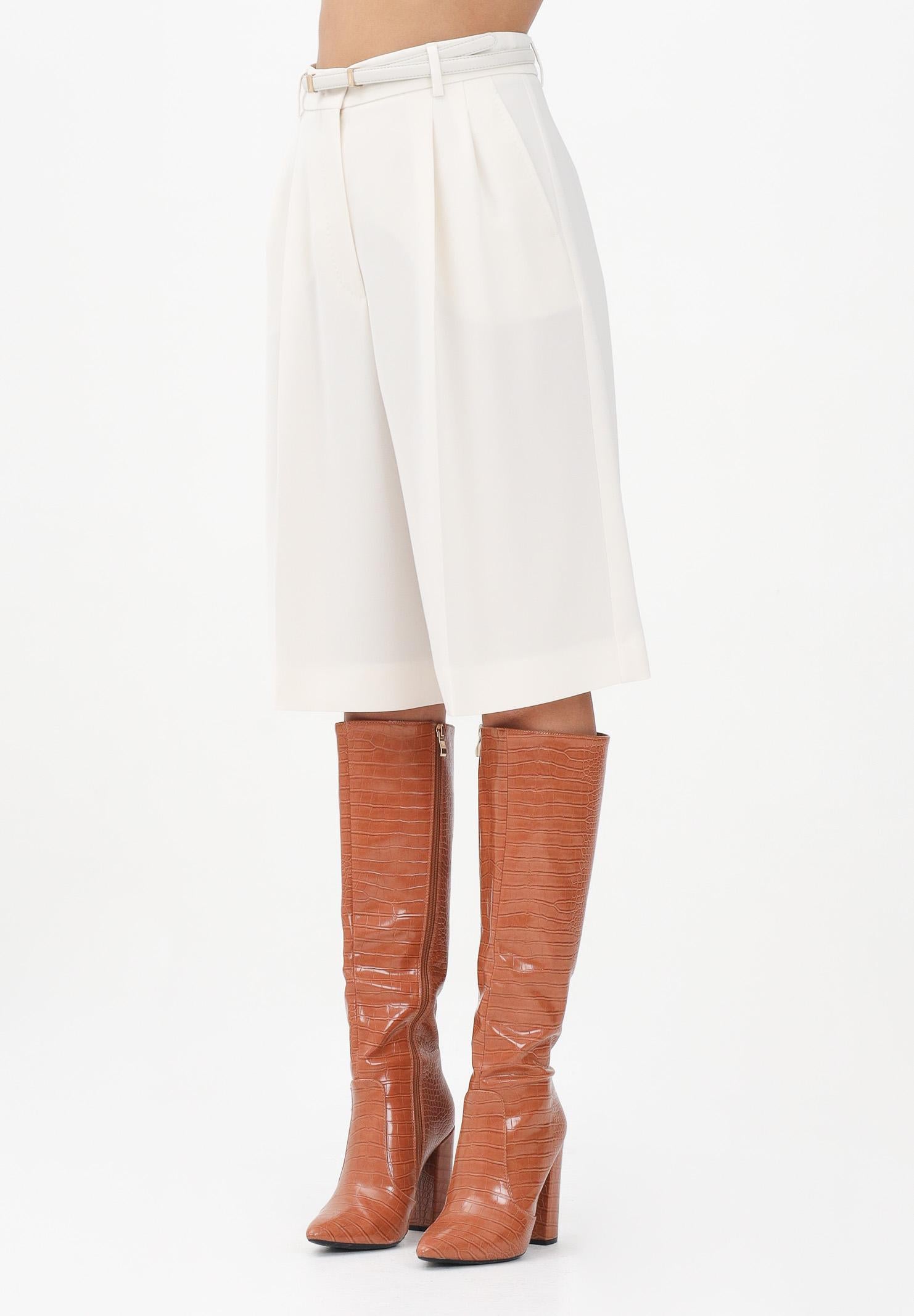 MAX MARA Bermuda Boero panna da donna