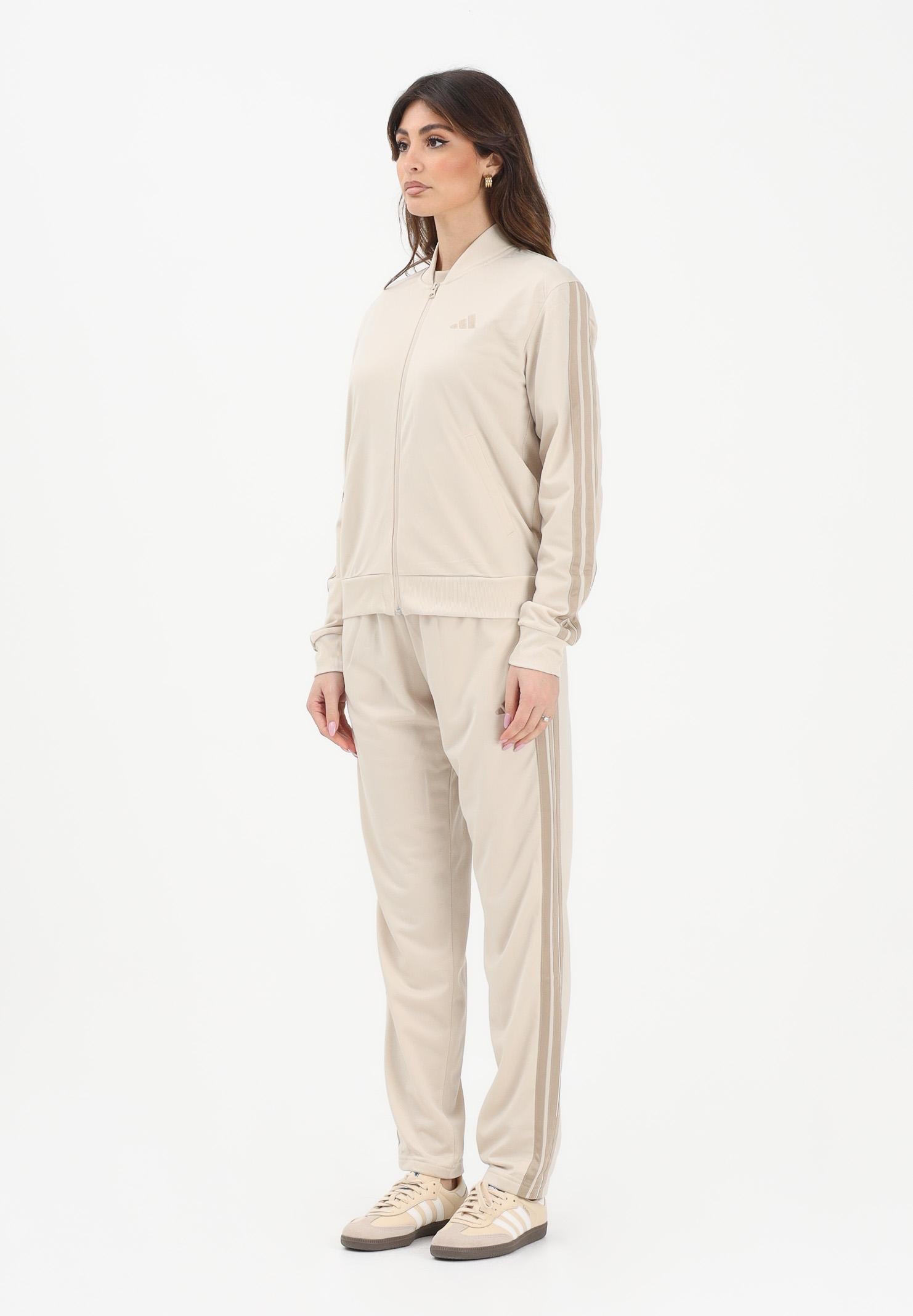ADIDAS PERFORMANCE Tuta Essentials beige da donna KB8162 . ADIDAS PERFORMANCE 
