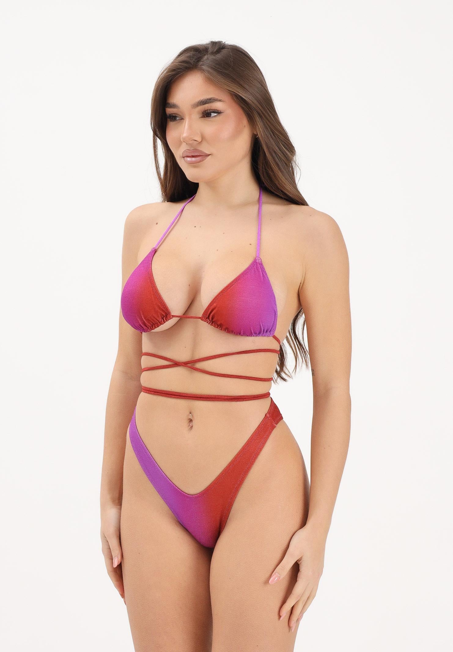 F**K Bikini sfumato viola e rosso da donna FK26-SW1851X81 . F**K 