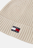 TOMMY JEANS Berretto beige da donna con logo AW0AW17899 ACG TOMMY JEANS 