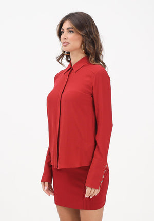 PATRIZIA PEPE Camicia a manica lunga rossa da donna 8C0761A8I1 R862 PATRIZIA PEPE 