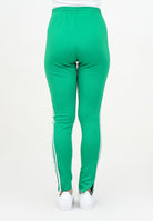 ADIDAS ORIGINALS Pantalone sportivo Adicolor SST verde da donna IK6601  ADIDAS ORIGINALS 