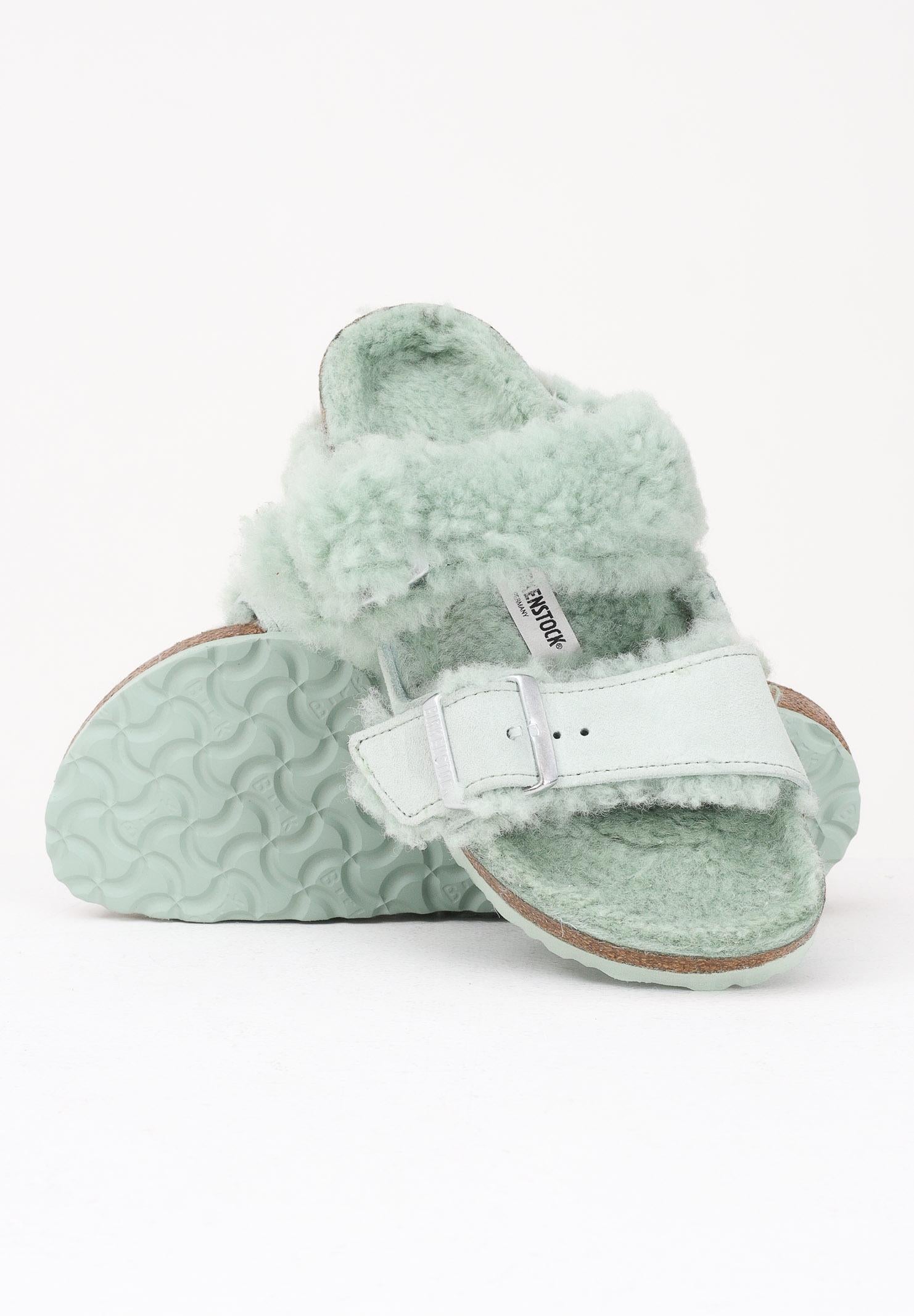 BIRKENSTOCK Ciabatte Arizona verde acqua da donna 1025539 . BIRKENSTOCK 