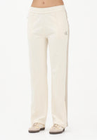 CALVIN KLEIN JEANS Pantalone sportivo beige da donna con logo LV047E225GYAC . CALVIN KLEIN JEANS 