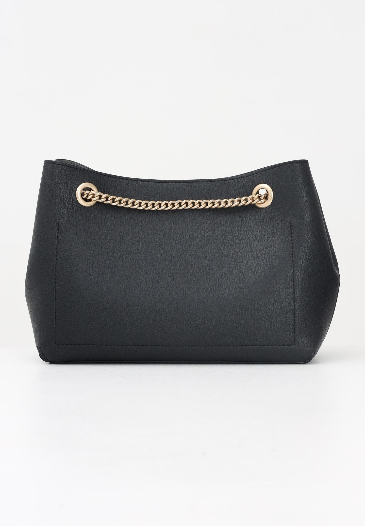 CALVIN KLEIN Borsa a spalla nera da donna con logo LV04F3205G UB1 CALVIN KLEIN 