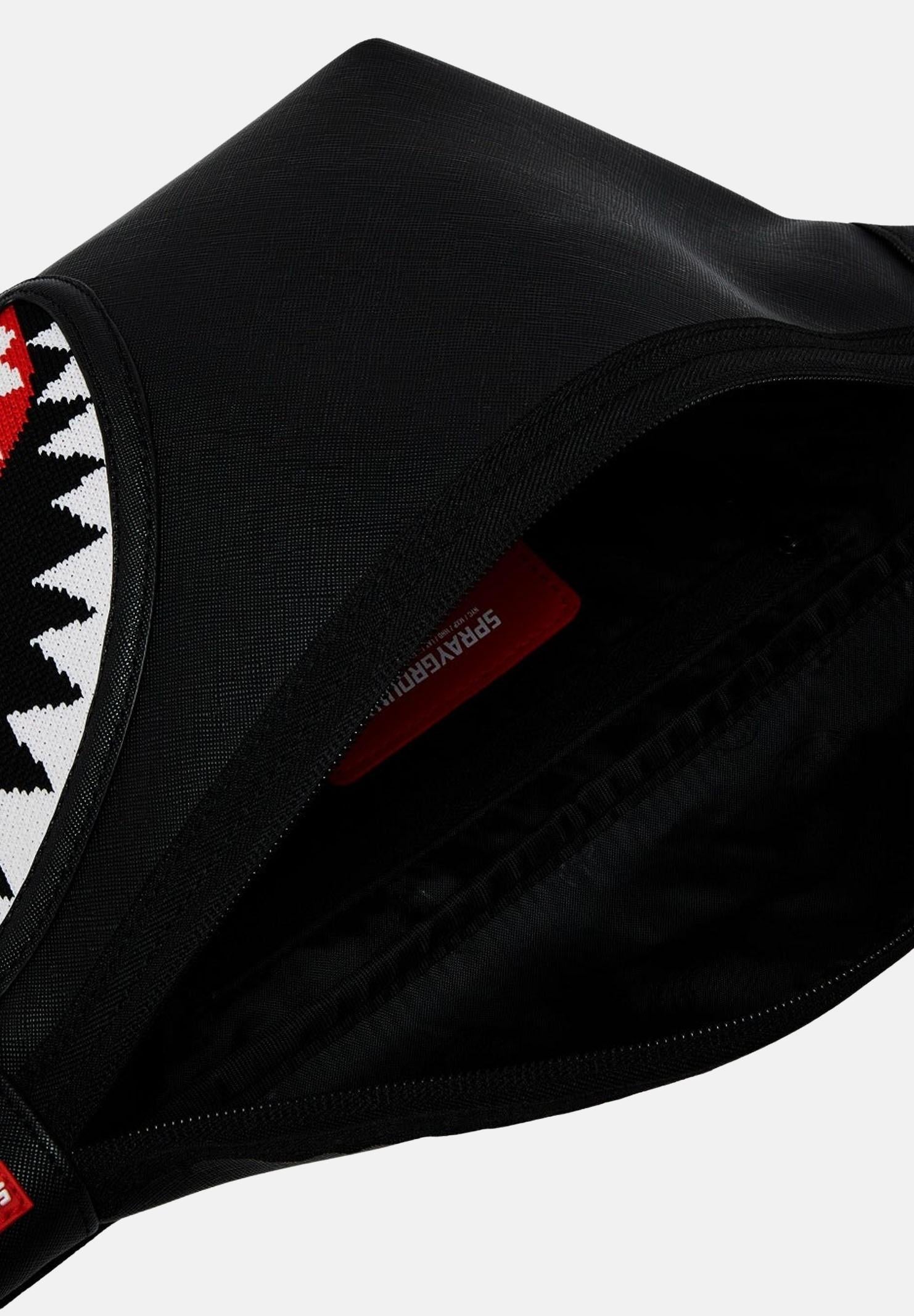 SPRAYGROUND Marsupio Fly Knit Mouth nero per uomo e donna 910B8030NSZ  SPRAYGROUND 