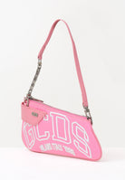 GCDS Borsa a spalla rosa da donna con logo GCDSMCN001 50 GCDS 