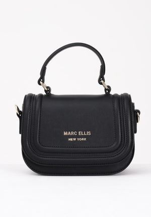 MARC ELLIS Borsa a mano Glossy nera da donna GLOSSY-BAG BLGO MARC ELLIS 
