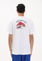 ADIDAS PERFORMANCE T-shirt a manica corta Coffee Cafe Cheesecake bianca da uomo KB2497 . ADIDAS PERFORMANCE 
