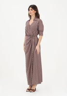 PINKO Abito lungo ALEXANDRA marrone da donna 106669A33Q LN1 PINKO 