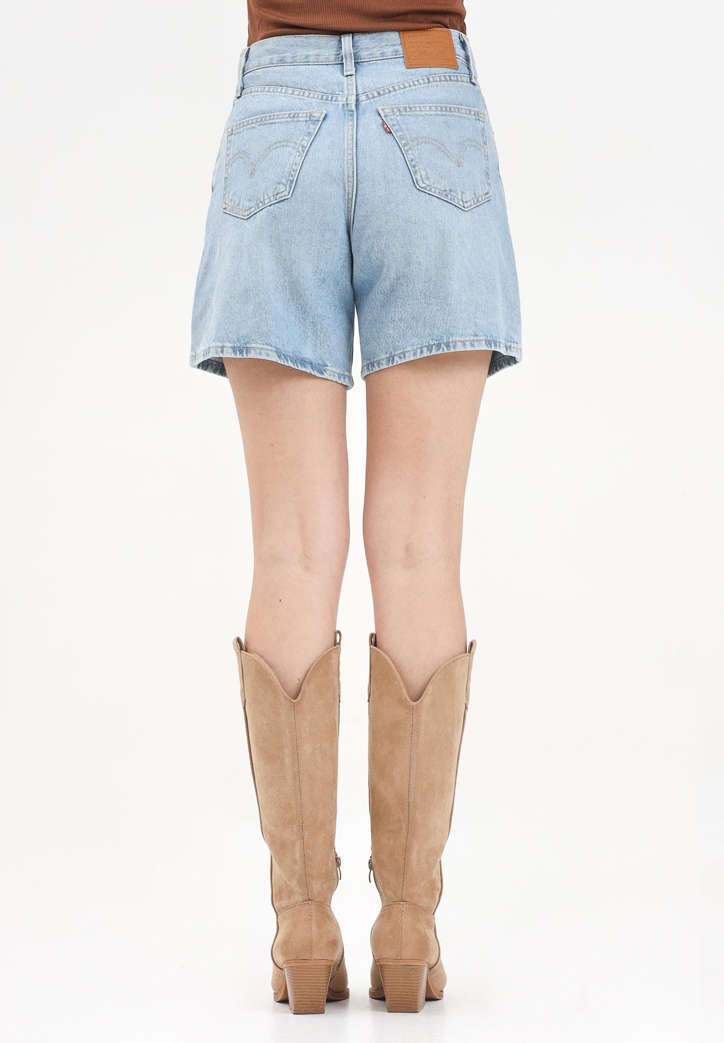 LEVI'S® Shorts High Rise Baggy in denim chiaro da donna A9311-0000 . LEVI'S® 