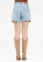 LEVI'S® Shorts High Rise Baggy in denim chiaro da donna A9311-0000 . LEVI'S® 