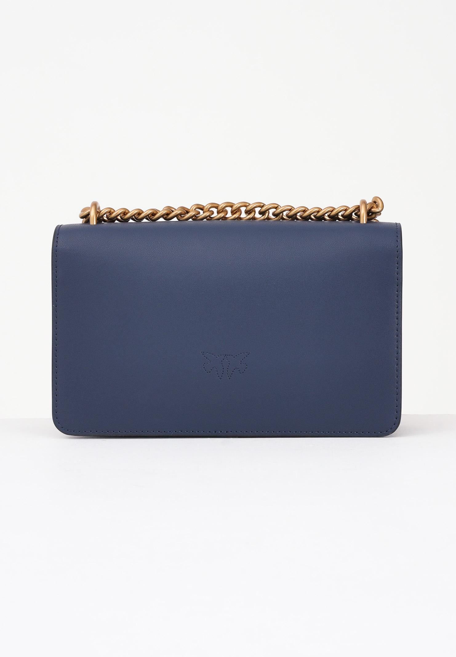 PINKO Borsa a tracolla Mini Love Bag blu da donna 100074A0F1 G08Q PINKO 