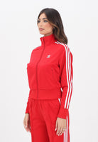 ADIDAS ORIGINALS Felpa con zip Adicolor Classics Firebird rossa da donna IR8079  ADIDAS ORIGINALS 
