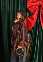 BARBOUR Mantella ISLA BOUCLE SERAPE tartan da donna 252MLSC0353 TN12 BARBOUR 