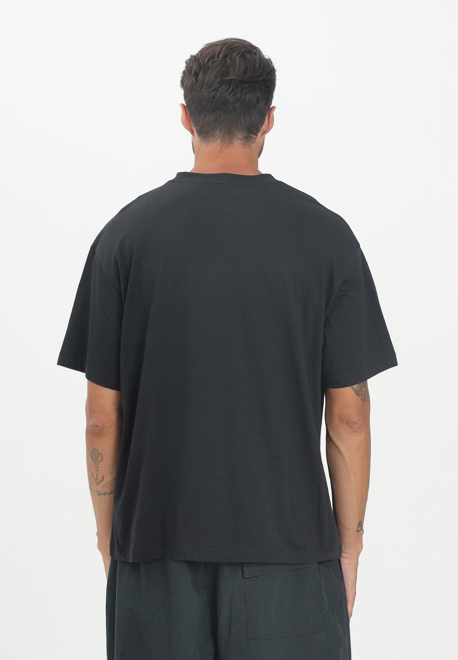 CALVIN KLEIN JEANS T-shirt a manica corta nera da uomo con logo LV04RC856GUB1  CALVIN KLEIN JEANS 