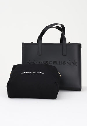 MARC ELLIS Shopper Flat Go nera da donna FLAT-GO BLLIGO MARC ELLIS 