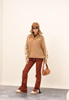 ADIDAS ORIGINALS Pantalone Premium Essentials color terracotta da donna JY2919 . ADIDAS ORIGINALS 