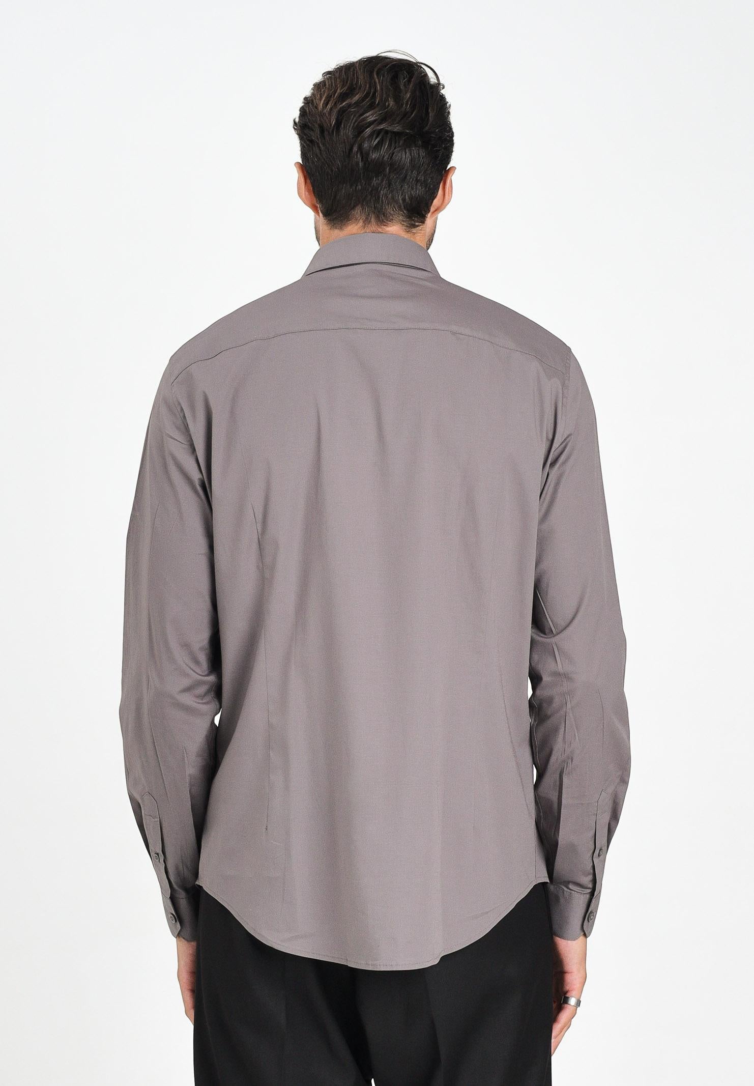 ARMANI EXCHANGE Camicia a manica lunga grigia da uomo 8NZC31ZN28Z U8092 ARMANI EXCHANGE 