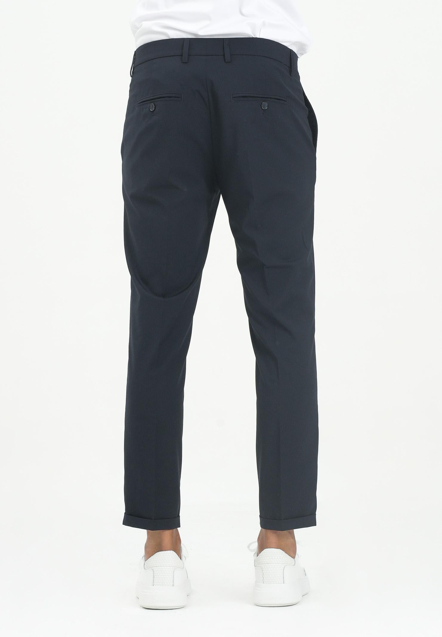 Pantaloni eleganti blu da uomo 5PA429/A2LH C166 PATRIZIA PEPE 