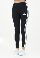 ADIDAS PERFORMANCE Leggings sportivo Essentials 3-Stripes nero da donna JE0072  ADIDAS PERFORMANCE 
