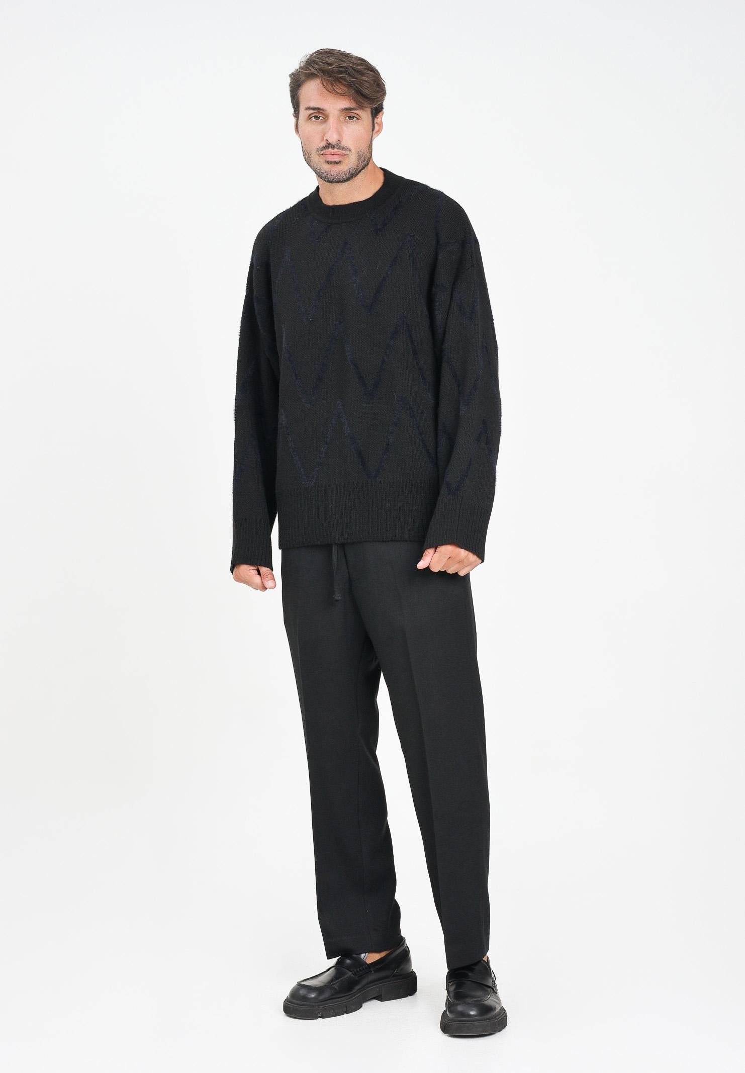 I'M BRIAN Pantalone nero da uomo PA3506 009 I'M BRIAN 