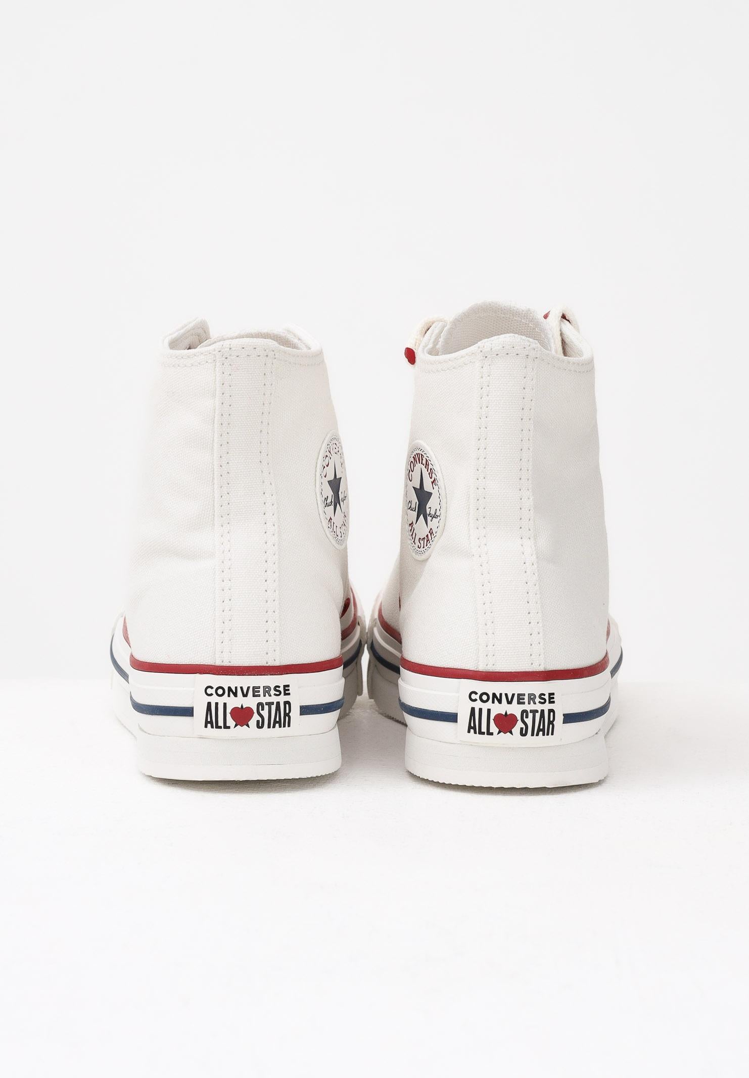 CONVERSE Sneakers Chuck Taylor All Star Lift Platform Valentine's Day panna da donna A19062C . CONVERSE 