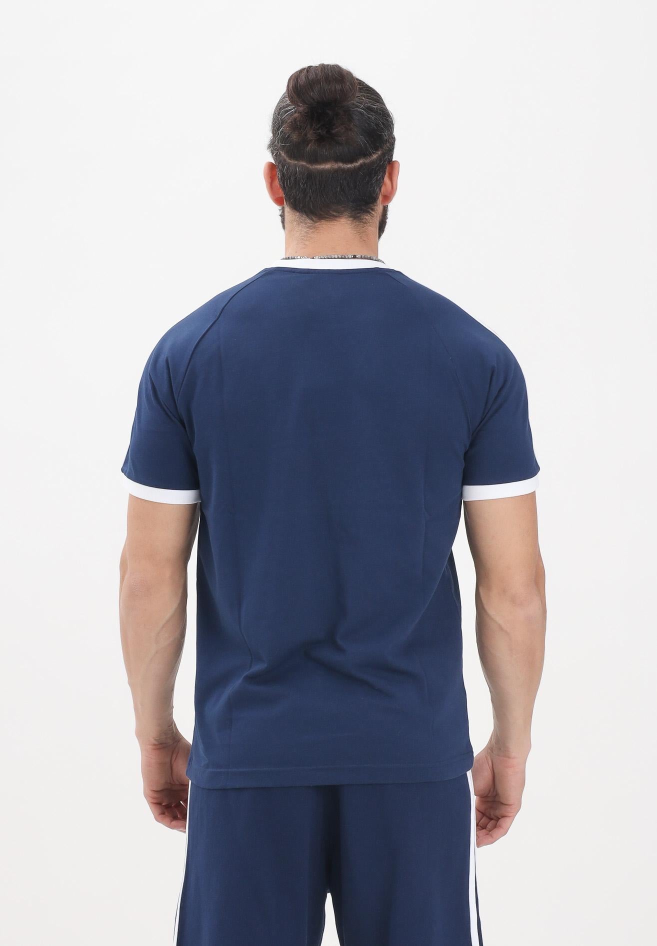 ADIDAS ORIGINALS T-shirt a manica corta adicolor Classics 3-Stripes blu da uomo IA4850  ADIDAS ORIGINALS 