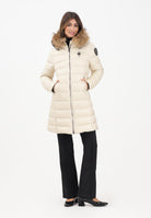 BLAUER Piumino lungo KRISTIN panna da donna 25WBLDK03103-006047 907GG BLAUER 