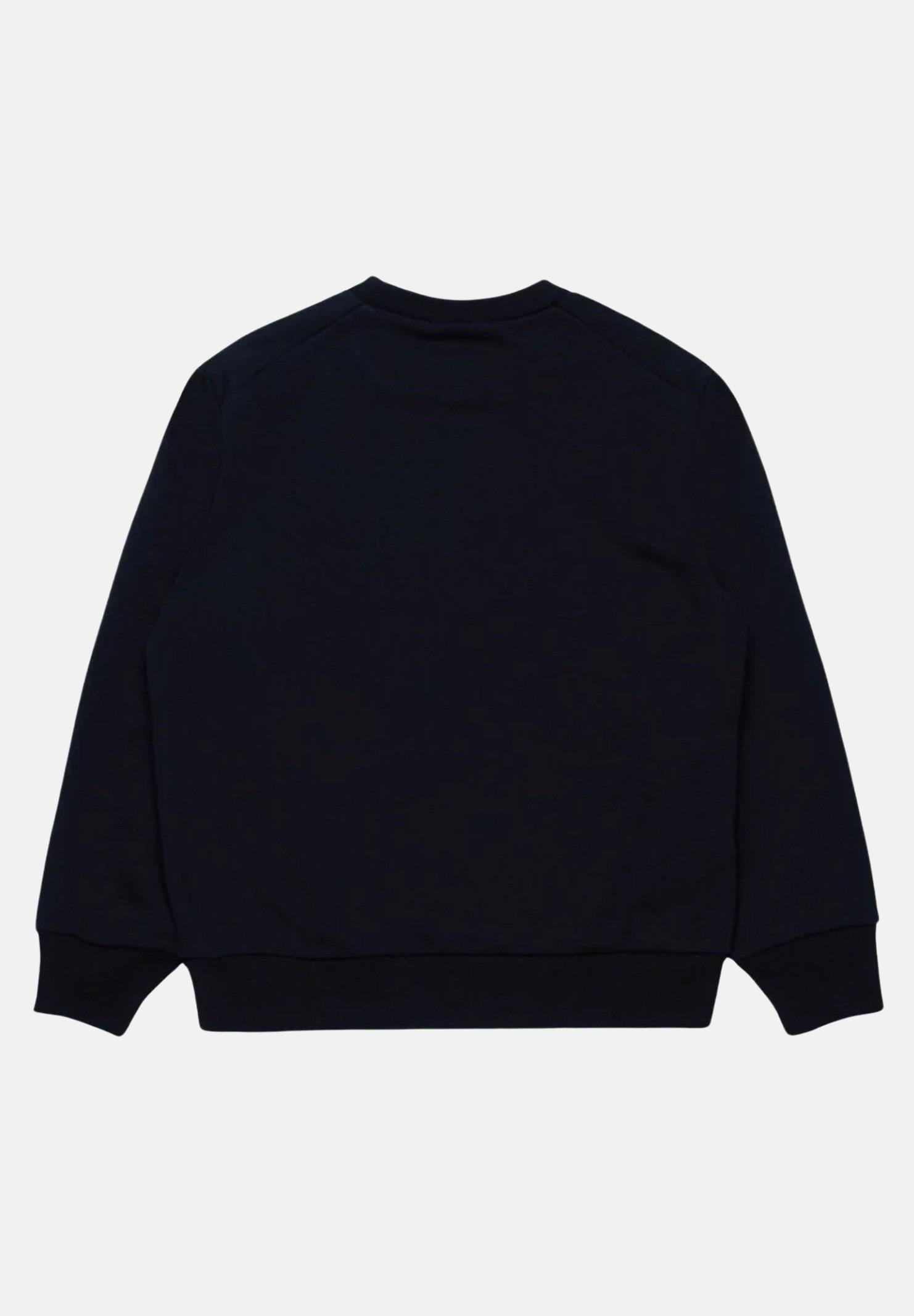 Felpa girocollo nera per donna e bambina con stampa M01224M00RE 0M900 MARNI 