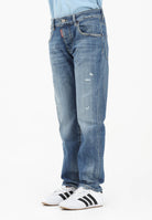 DSQUARED2 Jeans Stanislav in denim medio per donna, ragazzi e bambini con abrasioni DQ0731D0AFN DQ01 DSQUARED2 