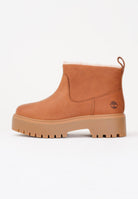 TIMBERLAND Stivale basso con Plateau Stone Street marrone da donna TB0A283GEM71 . TIMBERLAND 