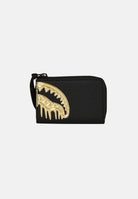 SPRAYGROUND Portafogli GOLD AND DANGEROUS WALLET nero e oro per uomo e donna 910W8272NSZ . SPRAYGROUND 