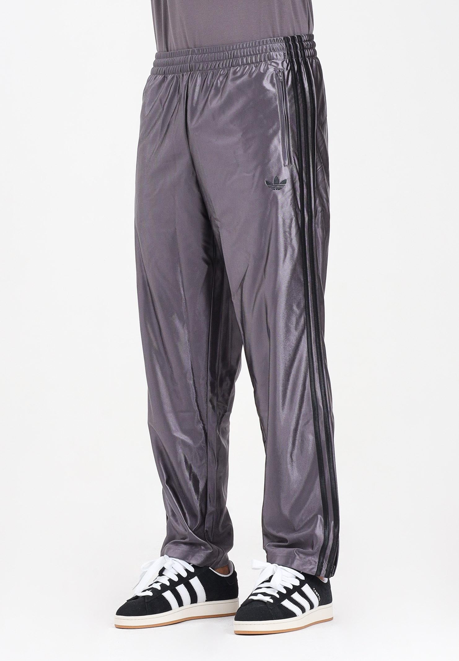 ADIDAS ORIGINALS Pantalone sportivo Firebird Adicolor Metallic grigio da uomo JW5959 . ADIDAS ORIGINALS 