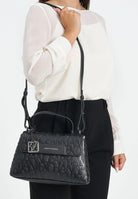 ARMANI EXCHANGE Borsa a mano nera da donna con logo all-over XW001223AF15774 UC001 ARMANI EXCHANGE 