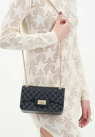 MARC ELLIS Borsa a tracolla Flat Falcon nera da donna FLAT-FALCON BLLIGO MARC ELLIS 