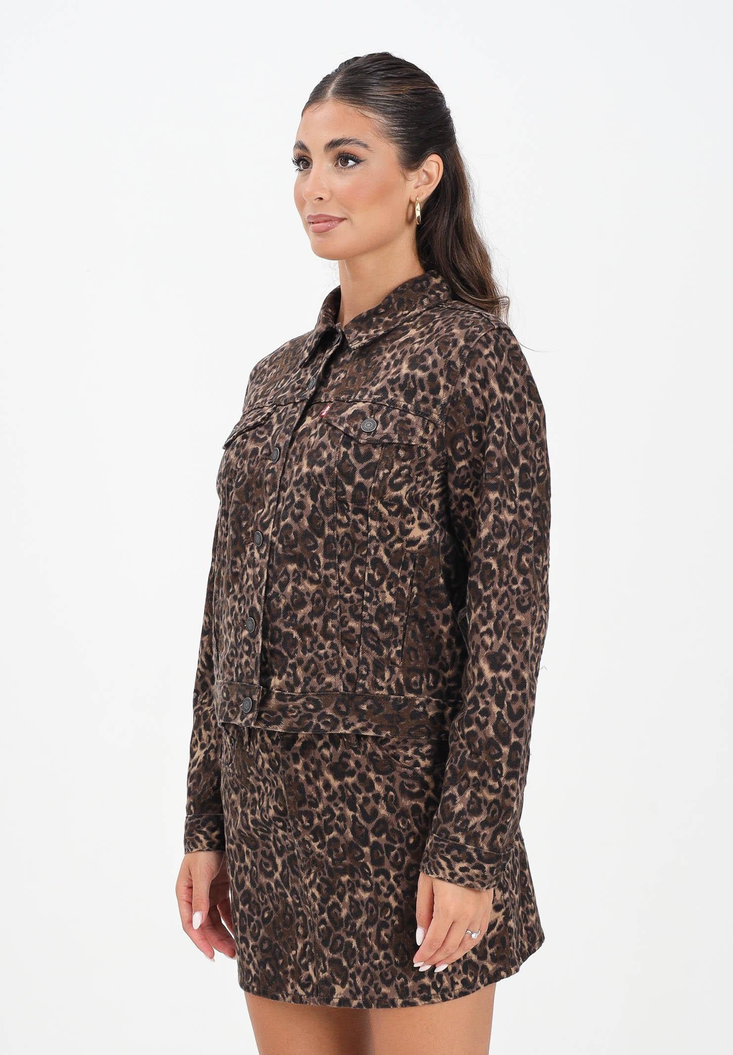 LEVI&#39;S® Giubbotto di jeans Original Trucker animalier da donna 29945-0239  LEVI&#39;S® 