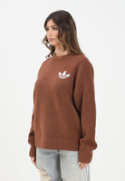 ADIDAS ORIGINALS Maglione girocollo Athletic Dept marrone da donna KF2340  ADIDAS ORIGINALS 