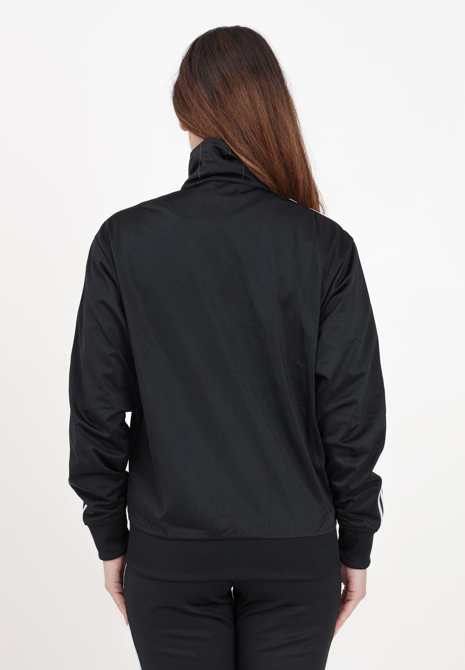 ADIDAS ORIGINALS Felpa con zip Adicolor Classics Loose Firebird nera da donna IT7405 . ADIDAS ORIGINALS 