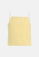 ADIDAS ORIGINALS Top SLIM MINI RIB giallo da bambina KE2494 . ADIDAS ORIGINALS 